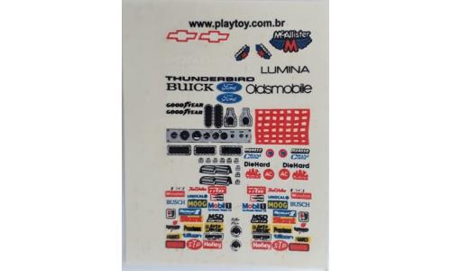Autorama Decalque 1/64 Lumina